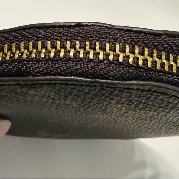 Louis Vuitton Brown Monogram Coin Pouch - Picture 2 of 3
